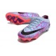 Nike Air Zoom Mercurial Vapor XV Elite SG Low-top Purple Grey Men Soccer Cleats