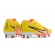 Nike Air Zoom Mercurial Vapor XV Elite SG Low-top Yellow Men Soccer Cleats