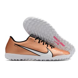 Nike Air Zoom Mercurial Vapor- XV Academy TF Low-top Brown Women Men Soccer Cleats