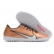 Nike Air Zoom Mercurial Vapor- XV Academy TF Low-top Brown Women Men Soccer Cleats