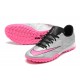 Nike Air Zoom Mercurial Vapor- XV Academy TF Low-top Grey Pink Men Soccer Cleats