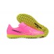 Nike Air Zoom Mercurial Vapor- XV Academy TF Low-top Pink Green Men Soccer Cleats