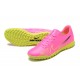 Nike Air Zoom Mercurial Vapor- XV Academy TF Low-top Pink Green Men Soccer Cleats