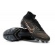 Nike Mercurial Superfly 8 Elite FG High-top Black Grey Brown Men Soccer Cleats 