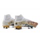 Nike Mercurial Superfly 8 Elite FG High-top Brown White Men Soccer Cleats 