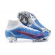 Nike Mercurial Superfly 8 Elite FG High-top White Blue Sliver Men Soccer Cleats 