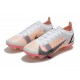 Nike Mercurial Superfly 8 Elite FG Low-top White Pink Men Soccer Cleats 