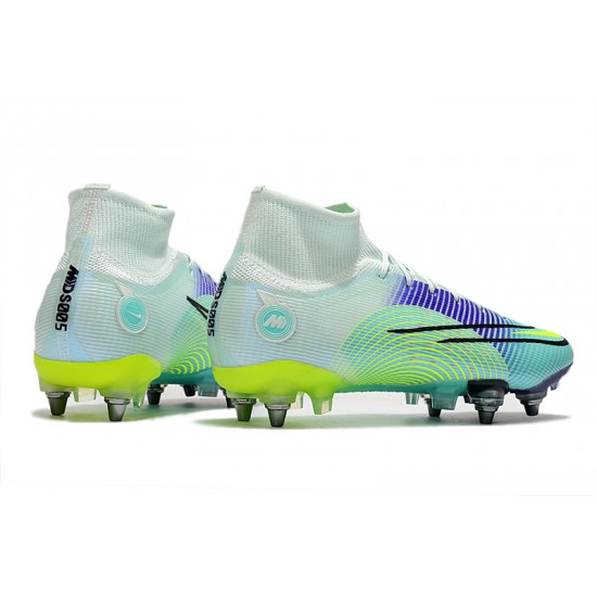 Nike Mercurial Superfly VIII Elite SG PRO Anti Clog High-top Multi Men Soccer Cleats 