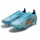 Nike Mercurial Vapor  XIV Elite SG PRO Anti Clog Low-top Blue Men Soccer Cleats 