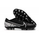 Nike Mercurial Vapor 13 Academy AG-R Low-top Black Women And Men Soccer Cleats 