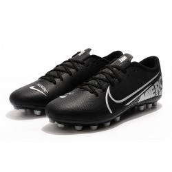 Nike Mercurial Vapor 13 Academy AG-R Low-top Black Women And Men Soccer Cleats 