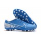 Nike Mercurial Vapor 13 Academy AG-R Low-top Blue Women And Men Soccer Cleats 