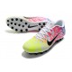 Nike Mercurial Vapor 13 Academy AG-R Low-top Yellow Pink Blue Women And Men Soccer Cleats 