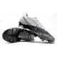 Nike Mercurial Vapor 13 Elite FG Low-Top White Black Men Soccer Cleats 