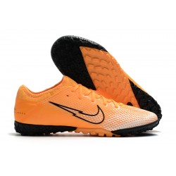 Nike Mercurial Vapor 13 Pro TF Orange Black Men Soccer Cleats 