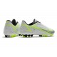 Nike Mercurial Vapor 14 Academy AG Low-top Grey Yellow Women And Men Soccer Cleats 