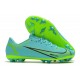 Nike Mercurial Vapor 14 Academy AG Low-top Turqoise Women And Men Soccer Cleats 