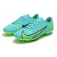 Nike Mercurial Vapor 14 Academy AG Low-top Turqoise Women And Men Soccer Cleats 