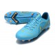 Nike Mercurial Vapor 14 Academy FG Low-top Blue Yellow Men Soccer Cleats 