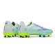 Nike Mercurial Vapor 14 Academy FG Low-top Turqoise Green Men Soccer Cleats 