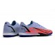 Nike Mercurial Vapor 14 Academy TF Low-top Pink Blue Men Soccer Cleats 