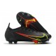 Nike Mercurial Vapor 14 Elite FG Low-top Black Yellow Red Men Soccer Cleats 