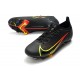 Nike Mercurial Vapor 14 Elite FG Low-top Black Yellow Red Men Soccer Cleats 