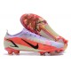 Nike Mercurial Vapor 14 Elite FG Low-top Purple Pink Men Soccer Cleats 