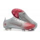 Nike Mercurial Vapor 14 Elite FG Low-top Sliver Red Men Soccer Cleats 