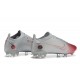 Nike Mercurial Vapor 14 Elite FG Low-top Sliver Red Men Soccer Cleats 