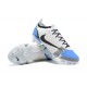 Nike Mercurial Vapor 14 Elite FG Low-top White Blue Men Soccer Cleats 