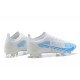 Nike Mercurial Vapor 14 Elite FG Low-top White Light Blue Men Soccer Cleats 