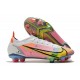 Nike Mercurial Vapor 14 Elite FG Low-top White Pink Men Soccer Cleats 