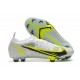 Nike Mercurial Vapor 14 Elite FG Low-top White Yellow Black Woemn And Men Soccer Cleats 