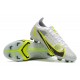 Nike Mercurial Vapor 14 Elite FG Low-top White Yellow Black Woemn And Men Soccer Cleats 