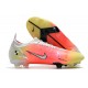 Nike Mercurial Vapor 14 Elite FG Low-top White Yellow Pink Woemn And Men Soccer Cleats 