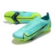 Nike Mercurial Vapor 14 Elite MDS FG Low-top Turqoise Green Woemn And Men Soccer Cleats 