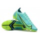 Nike Mercurial Vapor 14 Elite MDS FG Low-top Turqoise Green Woemn And Men Soccer Cleats 