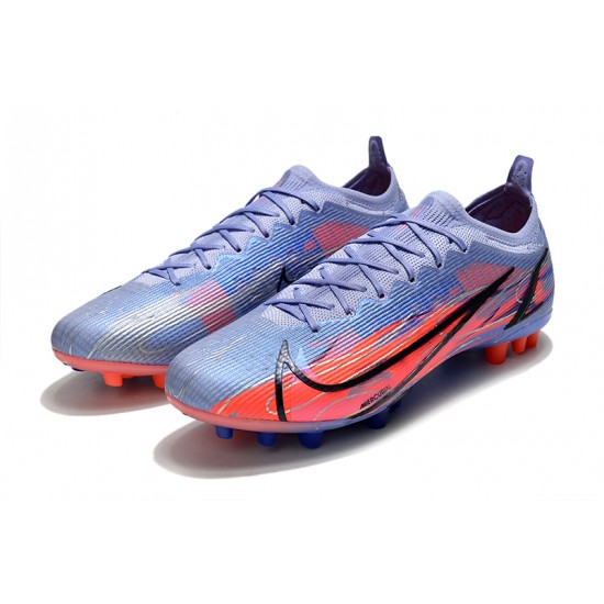 Nike Mercurial Vapor 14 Elite PRO AG Low-top Blue Pink Men Soccer Cleats 