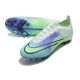 Nike Mercurial Vapor 14 Elite PRO AG Low-top Lingt Green Purple Women And Men Soccer Cleats 