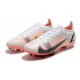 Nike Mercurial Vapor 14 Elite PRO AG Low-top White Red Women And Men Soccer Cleats 