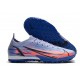 Nike Mercurial Vapor 14 Elite TF Low-top Blue Pink Black Men Soccer Cleats 