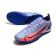 Nike Mercurial Vapor 14 Elite TF Low-top Blue Pink Black Men Soccer Cleats 