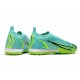 Nike Mercurial Vapor 14 Elite TF Low-top Turqoise Green Men Soccer Cleats 