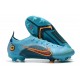 Nike Mercurial Vapor XIV Elite FG Low-top Blue Orange Women And Men Soccer Cleats 