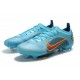 Nike Mercurial Vapor XIV Elite FG Low-top Blue Orange Women And Men Soccer Cleats 