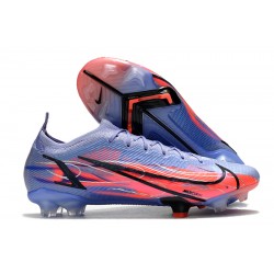 Nike Mercurial Vapor XIV Elite FG Low-top Blue Pink Women And Men Soccer Cleats 