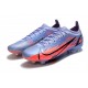 Nike Mercurial Vapor XIV Elite FG Low-top Blue Pink Women And Men Soccer Cleats 