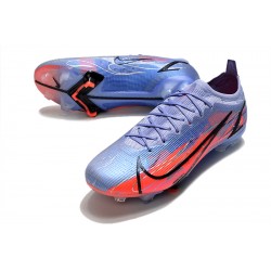 Nike Mercurial Vapor XIV Elite FG Low-top Blue Pink Women And Men Soccer Cleats 