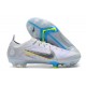 Nike Mercurial Vapor XIV Elite FG Low-top White Blue Women And Men Soccer Cleats 